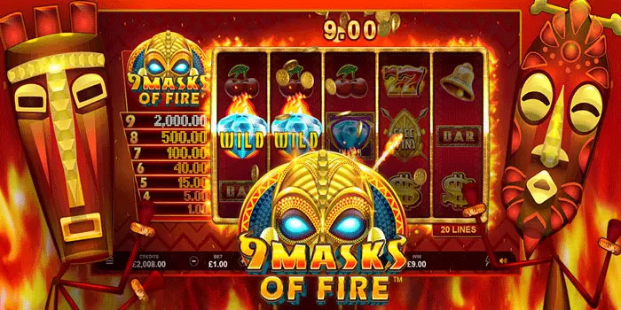 Rahasia Slot 9 Masks Of Fire Cepat Menang